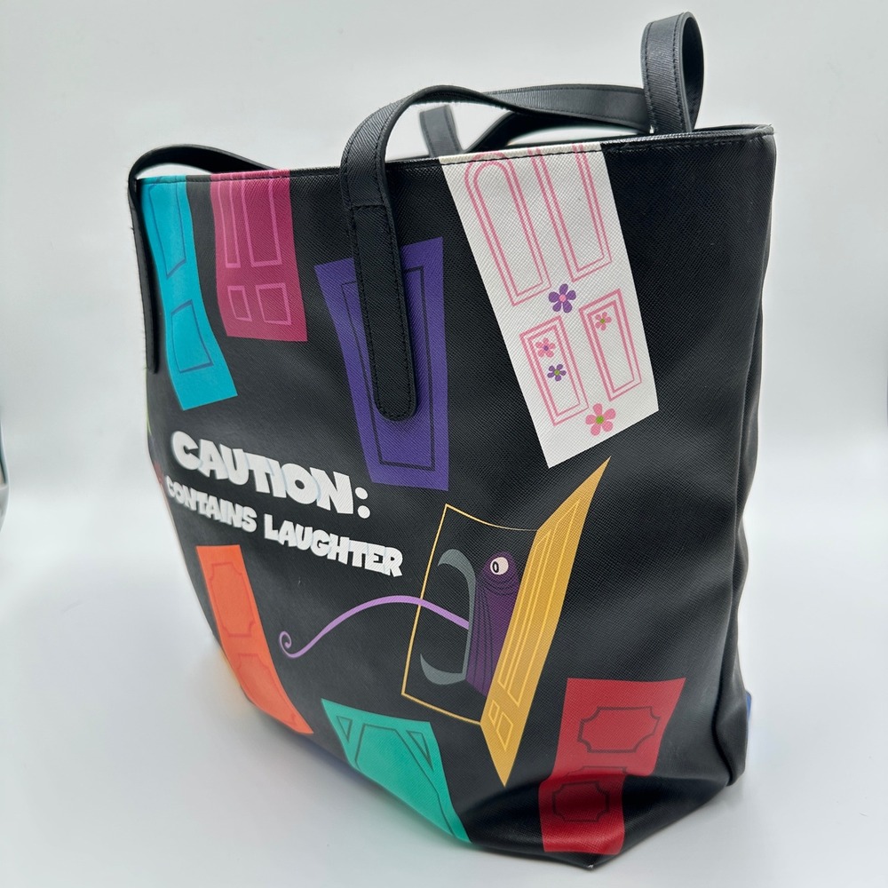 Disney Parks Tote Bag Womens OS Black Monsters Inc Pixar Fest 2018 Disneyland